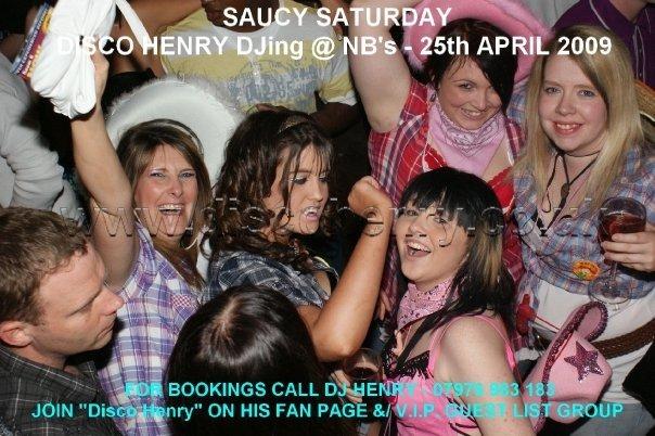 Nostalgic pictures from a 'saucy Saturday' night out at NB's 14 years ago