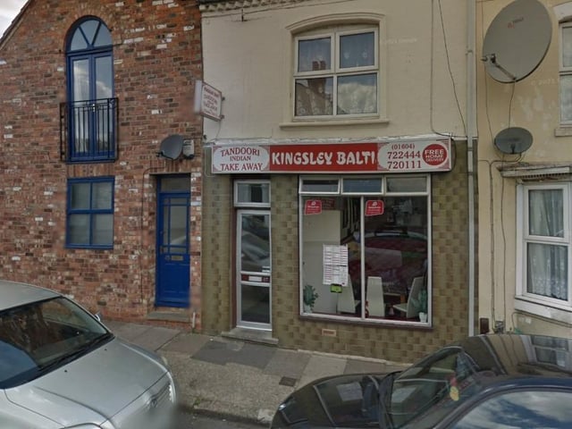 Kingsley Balti in Junction Road, Kingsley, Northampton. Last inspected on: November 14, 2022.