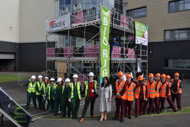 The challenge encourages students to explore science, technology, engineering and maths careers.