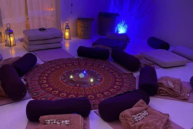 The studio offers classes and is a holistic centre for all kinds of wellness treatments – from the varying yoga practices and reflexology, to meditation circles and sound baths.