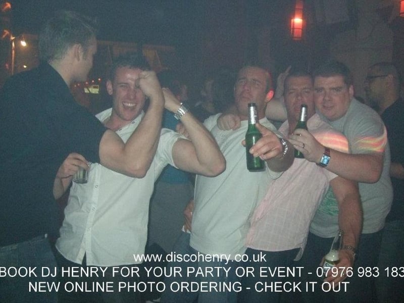 Nostalgic pictures from a night out on the town 15 years ago