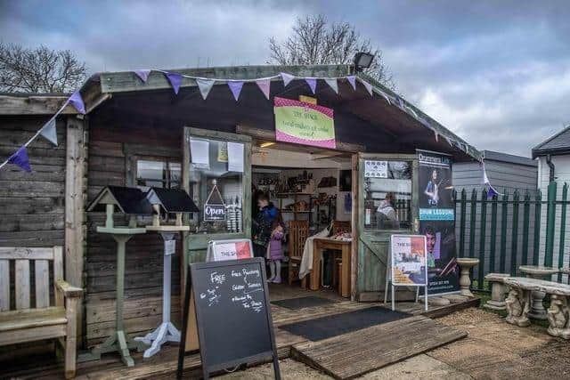 The Shack, which opened in Woodmeadow Garden Centre at the start of March last year, began with 31 traders and has increased its capacity by 16. Photo: Kirsty Edmonds.