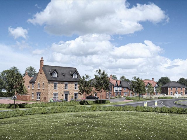 CGIs show what the new Thorpecroft housing estate could look like