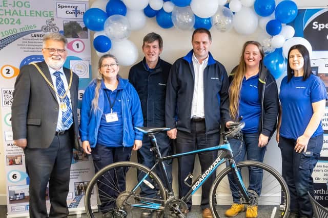 Spencer Contact staff, volunteers and trustees were in attendance at the fundraiser launch last week. Photo: James Warren Photography.