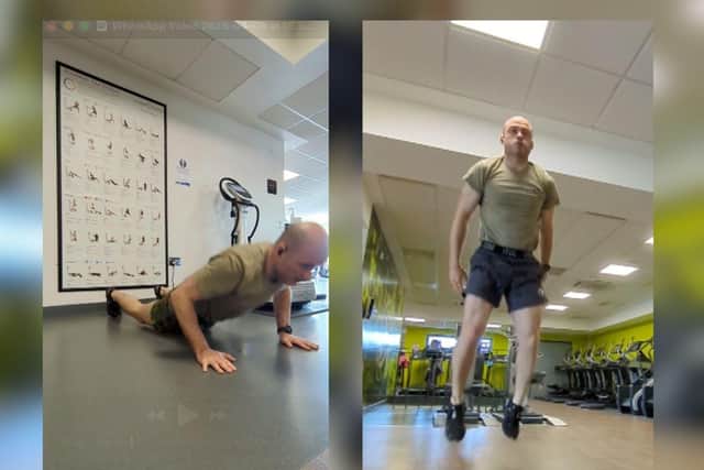 Mark Bailey Training for 4 Burpee Guinness World Records