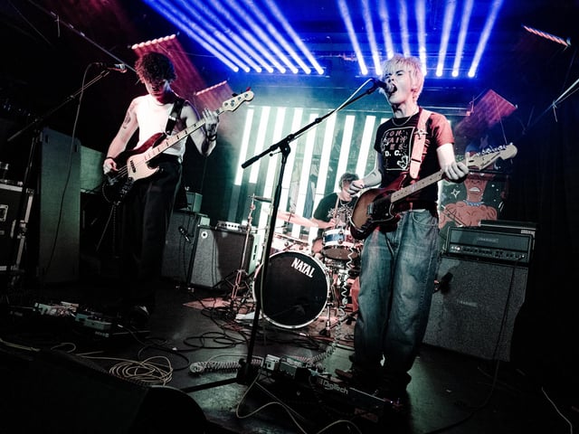 City Dog on stage at the Multitude Festival at the Craufurd Arms in Milton Keynes on Sunday, August 8. Photo by David Jackson.