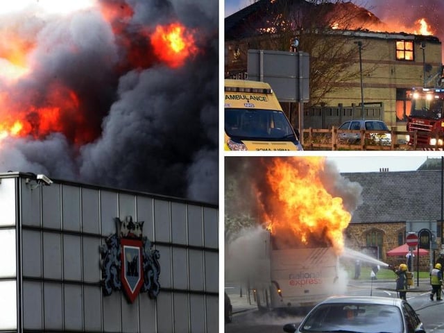 The Chronicle & Echo has reported on a number of major fires over the years