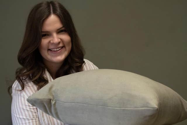 The soft furnishings span across feather cushions, made-to-measure curtains and blinds, table linen and blankets – and Louise is the mastermind behind the meticulous attention-to-detail.