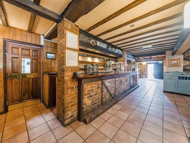 The Wharf, in the village of Bugbrooke and formerly owned by the McManus Pub Company, is on the market for £595,000.