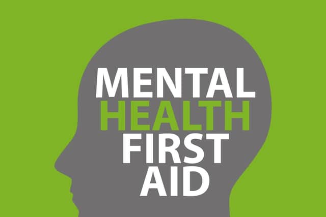 Mental health first aid