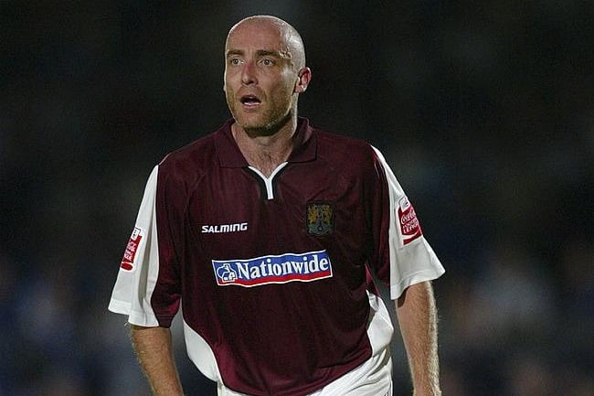 Spent only one season at Sixfields but was part of a promotion-winning team. Was still turning out for Stowupland Falcons Veterans as recently as 2020