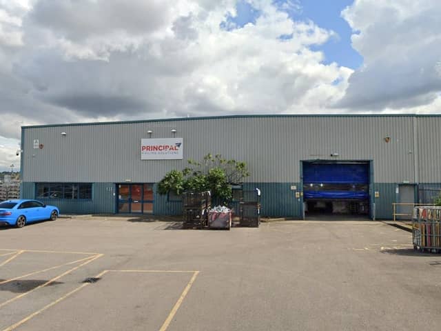 This warehouse in Gladstone Road could be turned into a 'Soccer Shack'