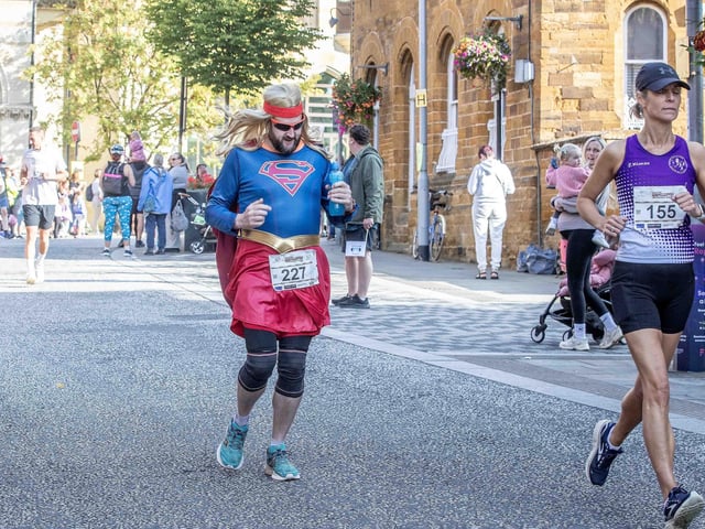 Hundreds of runners took part in the half marathon on Sunday September 15, 2024.