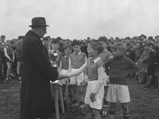 Northampton Schools six-a-side soccer, April 2, 1960