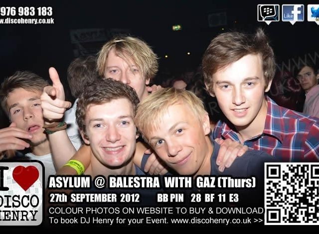 Nostalgic pictures from a 2012 night out at Balestra