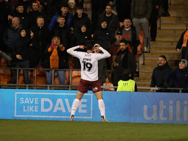 He's led the line impressively in the last few games