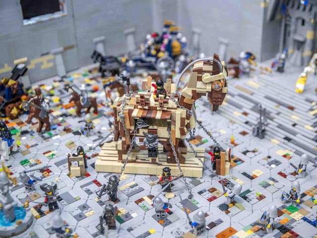 The event is home to custom exhibits by the UK’s best amateur Lego builders, most of which have never been seen in the UK before.