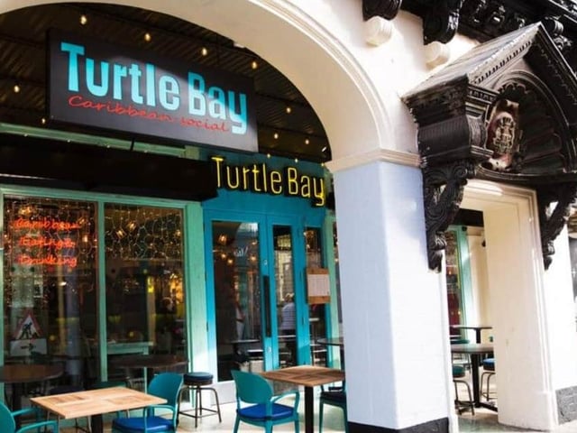 For £32 per person, you can get two hours of unlimited cocktails, fizz, red stripe, mocktails, soft drinks and hot drinks. You also choose between any breakfast, brunch, burger or roti dish to accompany.
If you fancy something from Turtle Bay’s main menu, you can upgrade to any jerk dish, soul food item, curry or buddha bowl for an extra £4.30 per person.
The last sitting from Sunday to Friday is 5pm, and on Saturdays it is 3pm.
Phone number: 01604 635137