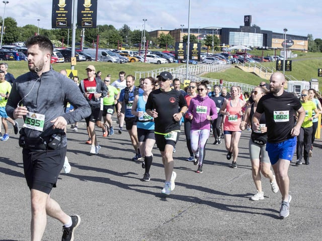 The second ever Northampton 10K on Sunday, May 29 saw around 1,000 people take part