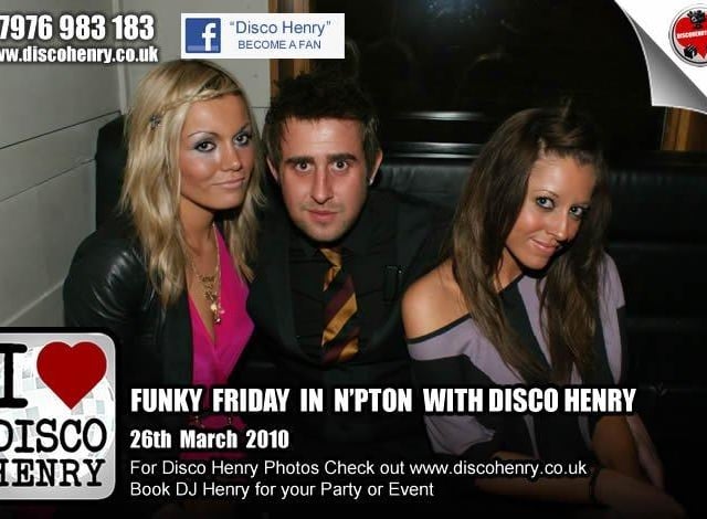 Nostalgic pictures from a night out on the town