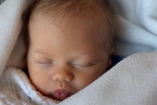 Frankie Anthony born at 4.24am on January 21 at Northampton General Hospital, weighing 8lbs 4oz.