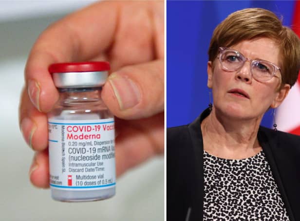 UK health chief Dr Mary Ramsey urged everyone to keep up to date with vaccinations after warning 'Covid has not gone away'