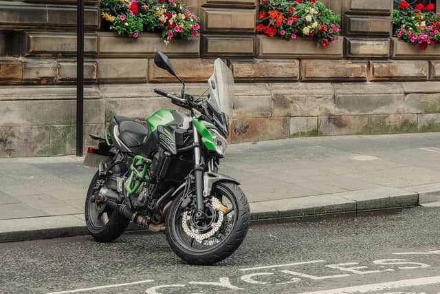 On-street bays tend to be the best bet for bikers