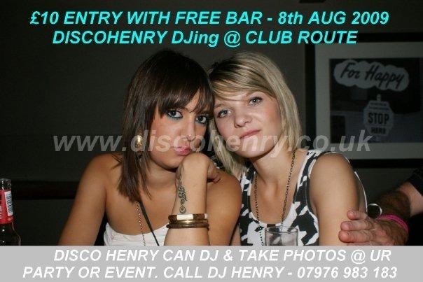 Nostalgic pictures from a night out at Route 69 in town