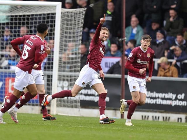 Under contract? Yes. Very decent first season at Sixfields. Verdict: Stays.