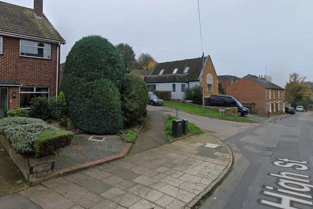 Armed police were spotted in Kingsthorpe Village High street at its junction with The Rise at about 10am on Thursday November 20.