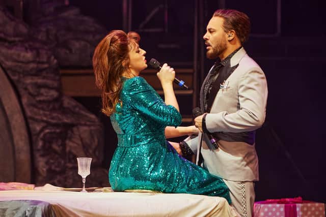 Sharon Sexton as Sloane & Rob Fowler as Falco in Bat Out Of Hell