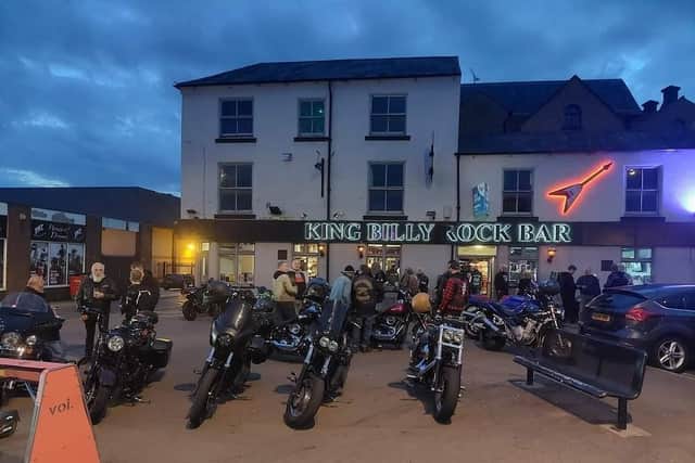 The 30 bikers and rockers will meet at the King Billy Rock Bar at 11am on December 17, set off from midday, and ride in a procession to Welford House Children's Home.