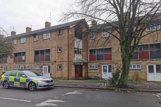 The aftermath of the fire in Broadmead Avenue. Photo: Logan MacLeod.