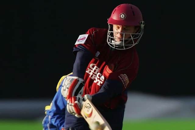 Chris Rogers in action for Northamptonshire in 2007