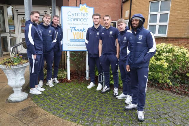 The Cpbblers squad at Cynthia Spencer Hospice