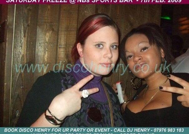 Nostalgic pictures from a night out at Isola Bar and NB's 14 years ago