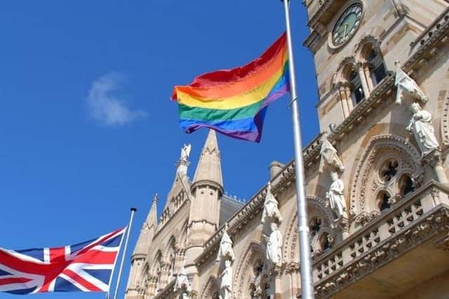 IDAHOBIT flags