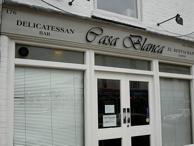 2007 - Casa Blanca restaurant on Wellingborough Road.