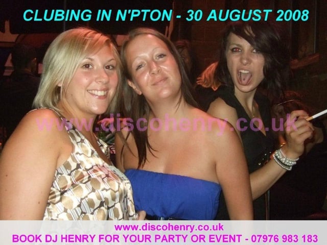 Nostalgic pictures from a night out on the town