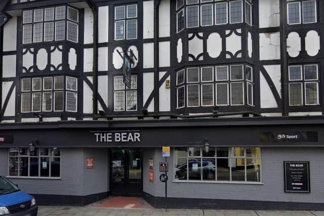 The Bear Pub in Northampton was collecting for a funeral donation when the money was stolen.