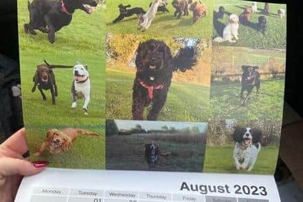 Michelle has been “amazed” at the response to the calendars and has already sold 90 of the first 100 she got printed.