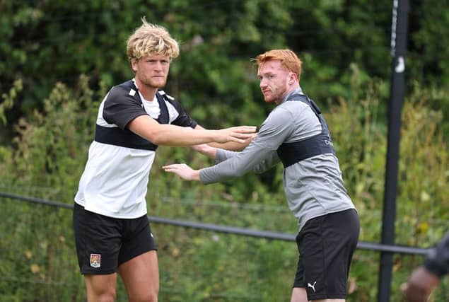 Cameron McGeehan and Callum Morton signed in the same week.