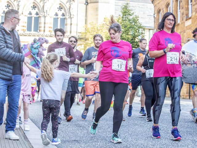Hundreds of runners took part in the half marathon on Sunday September 15, 2024.
