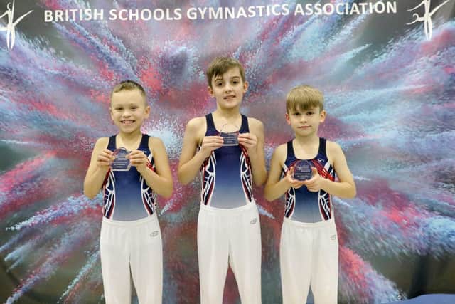 Year 1-6 Boys Novice: Jacob Bond, Dayton Wigley, Jacob Dickinson