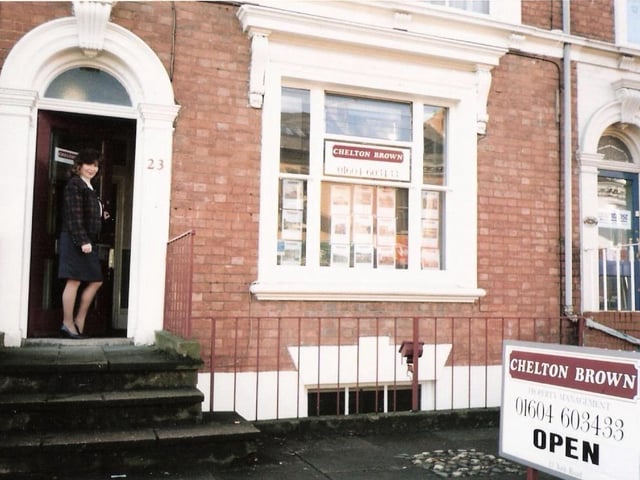Chelton Brown's first office on York Road