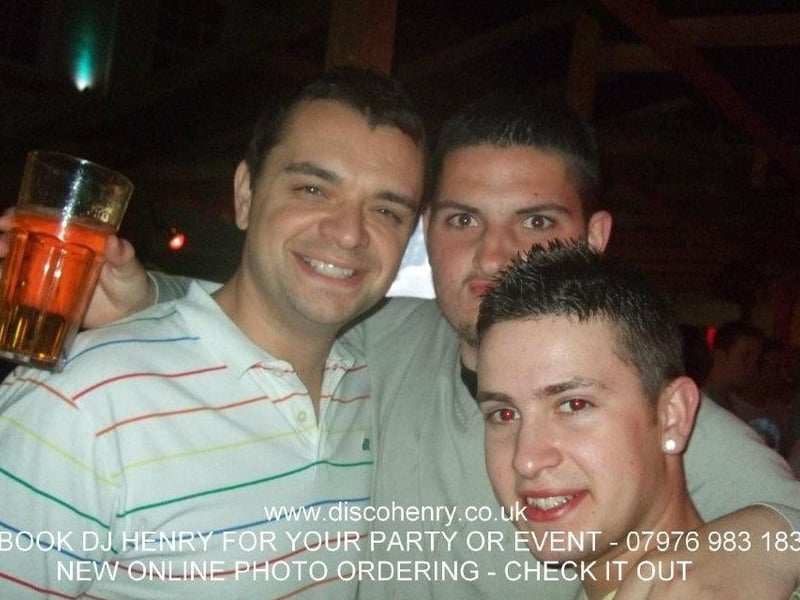Nostalgic pictures from a night out on the town 15 years ago