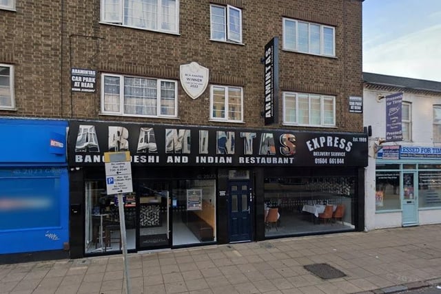 At number seven on the list is Aramintas Asian and Bangladeshi restaurant in Wellingborough Road - the first of several on the street to reach the top ten. One Tripadvisor comment revealed: "Fantastic restaurant - service and attention to detail by all the staff is second to none and the food is amazing. MX and all the other waiters are excellent and offer great recommendations on the food - thanks to you all."