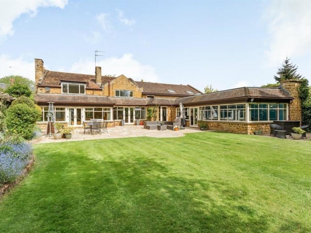 The property has plenty of entertaining space, plus traditional features throughout.