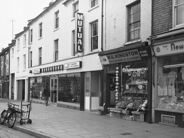 A row of shops in Wellingborough Road, Northampton
