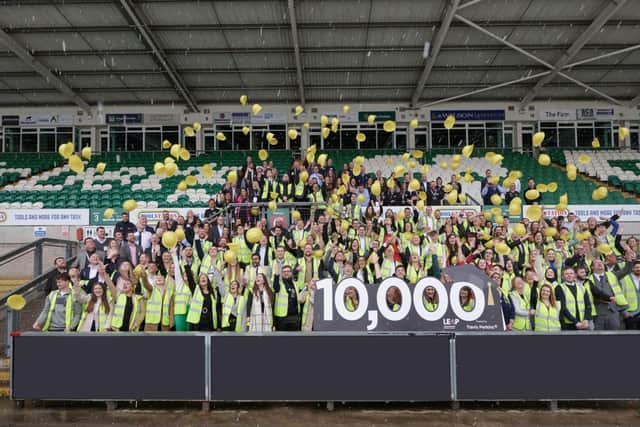 Travis Perkins plc launches landmark 10,000 apprentices target in Northampton today.